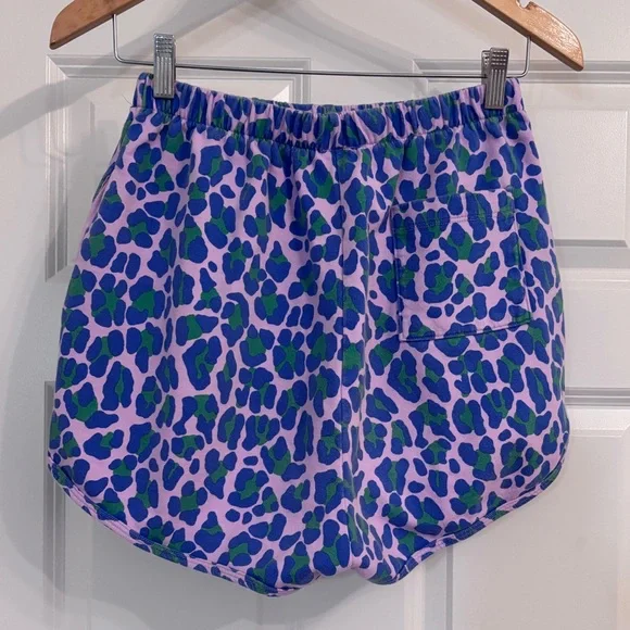 Clare V Jag Print Sweatshort - Picture 5 of 7